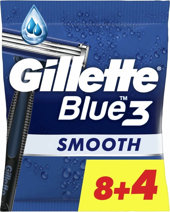 Gillette Blue3 wegwerpmesjes s 12