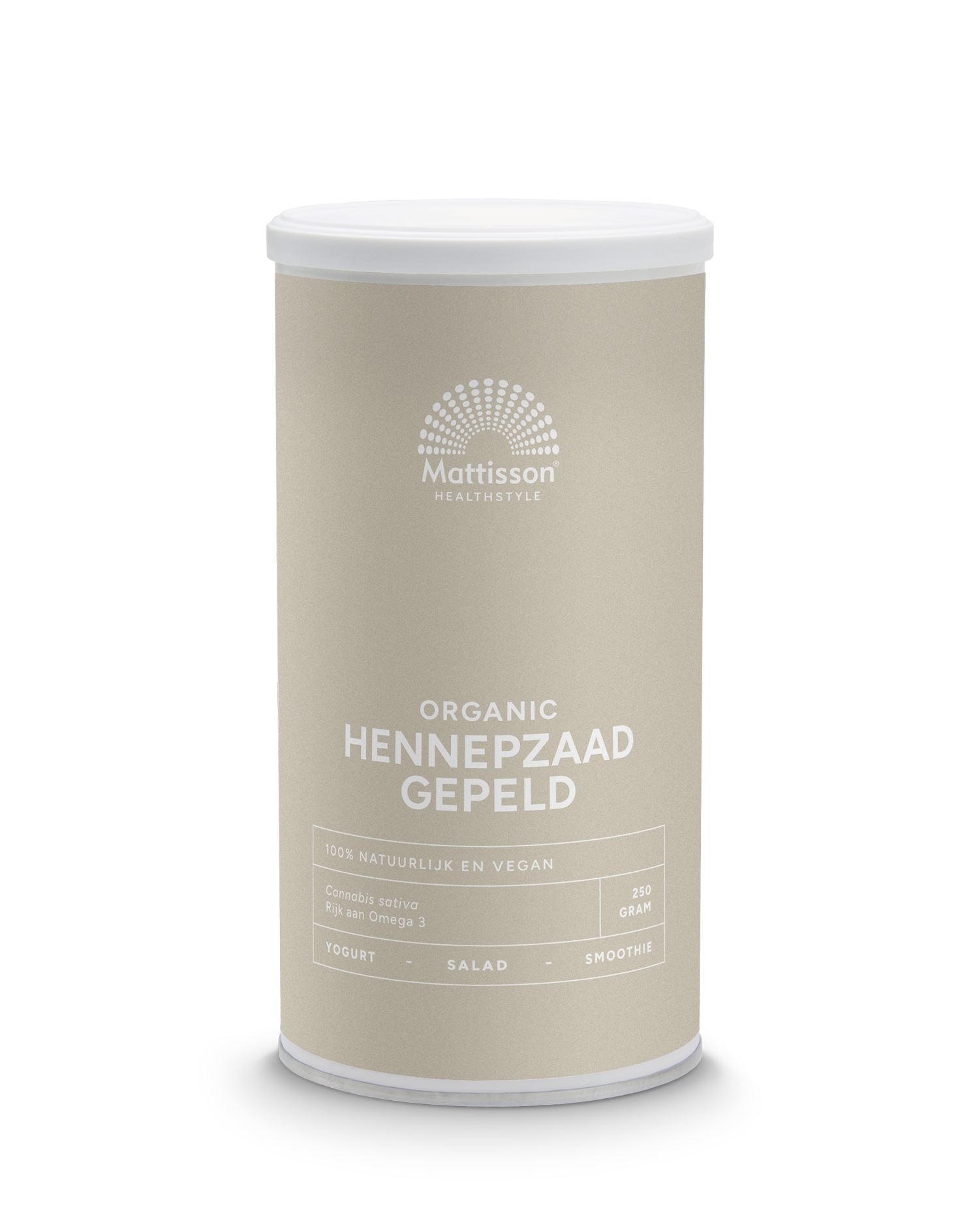 Mattisson HealthStyle Biologische Hennepzaad Gepeld