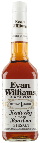 Evan Williams bourbon bottled in bond 70CL