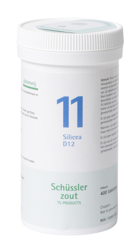 Pfluger Schussler celzout 11 silicea d12 400 tabletten