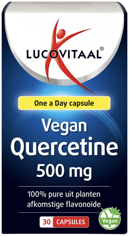 Lucovitaal Vegan quercetine 500mg 30 capsules