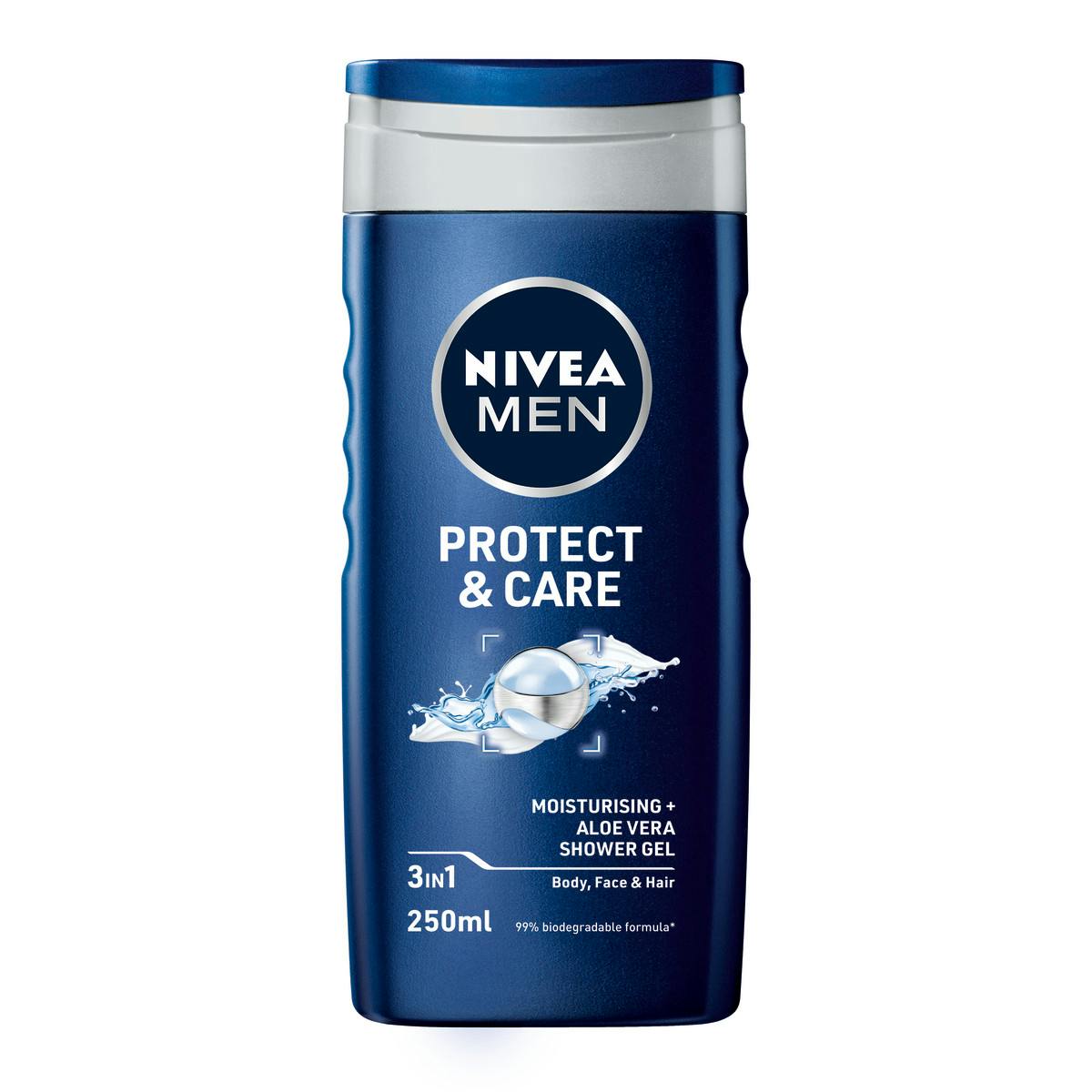 Nivea Protect & Care Shower Gel 250 ml