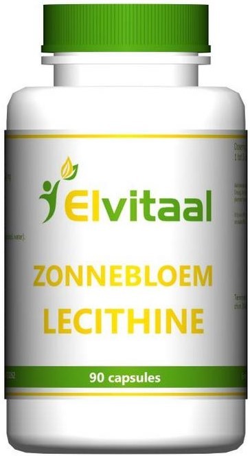 Elvitaal Zonnebloem lecithine 90ca