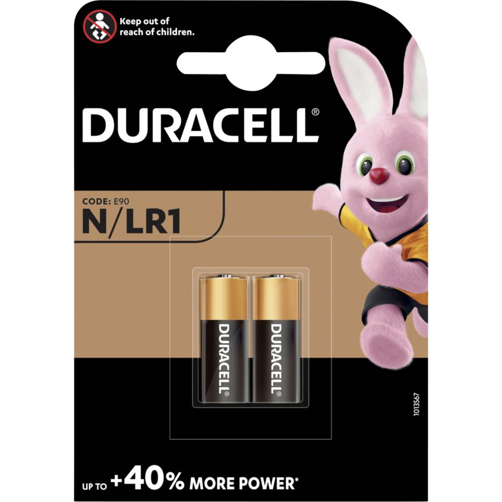 Duracell MN9100 Speciale batterij Alkaline 800 mAh 1.5 V 2 stuk(s)