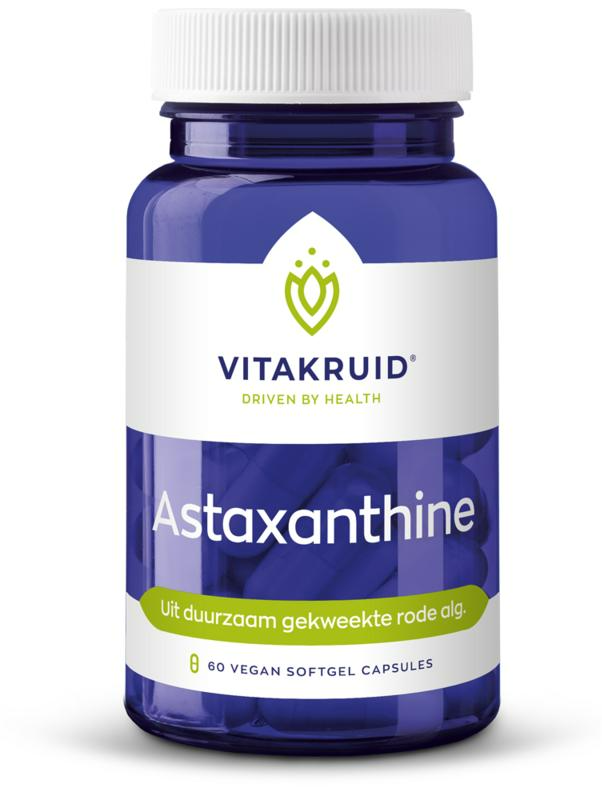 Vitakruid Astaxanthine astapure 4 mg duurzaam gekweekte alg 60 softgel capsules