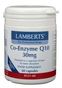 Lamberts Co enzym q10 30 mg 60 vegetarische capsules