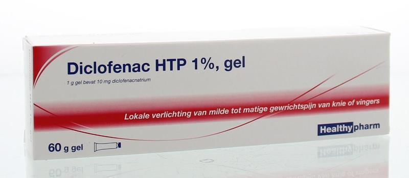 Healthypharm Diclofenac htp 1% gel 60g