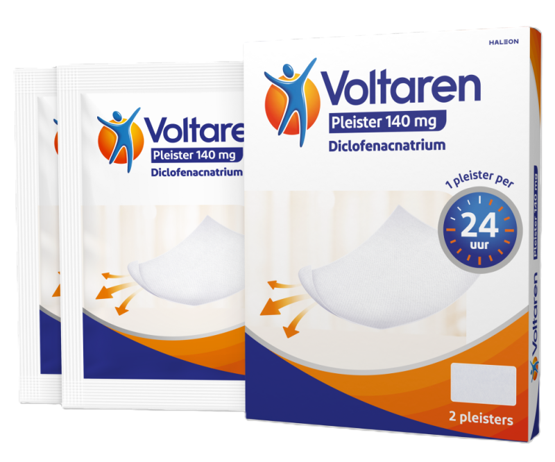 Voltaren Pleister 140 mg diclofenacnatrium 2st