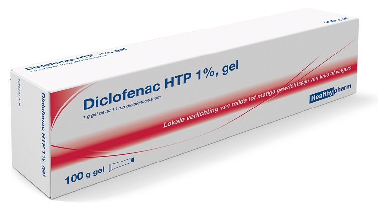 Healthypharm Diclofenac htp 1% gel 100g