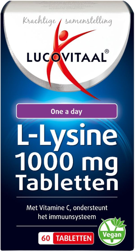 Lucovitaal L-lysine 1000mg 60 tabletten