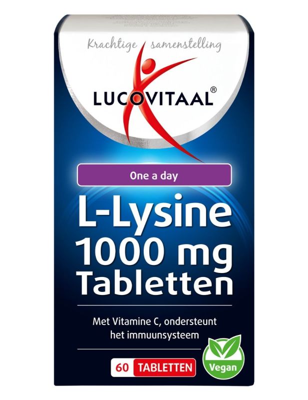 Lucovitaal L-lysine 1000mg 180 tabletten
