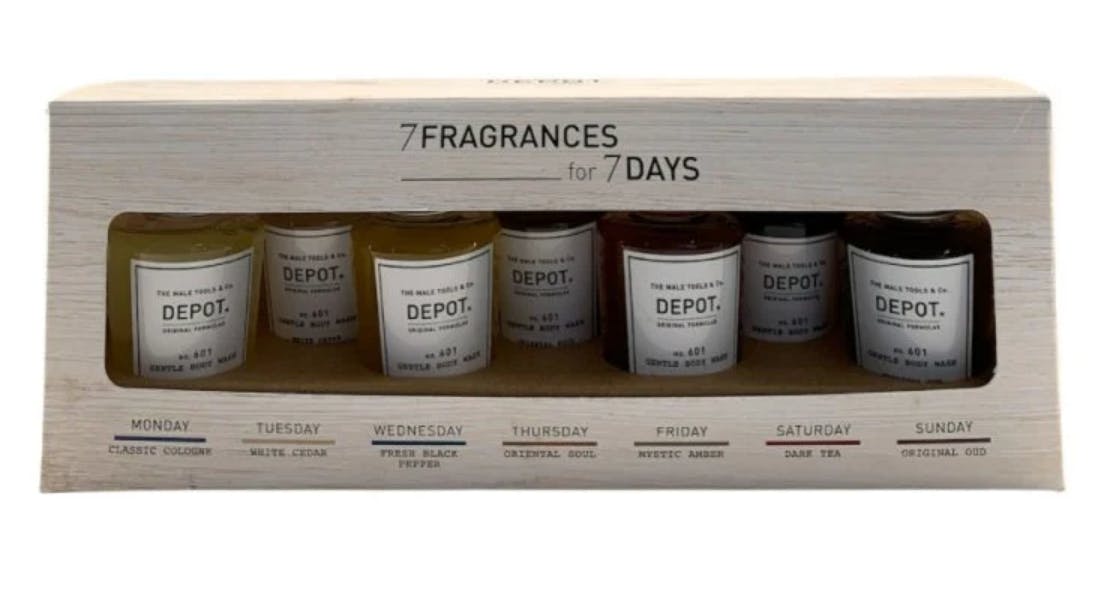 Depot No. 601 7 Fragrances For 7 Days Kit 7 x 50 ml