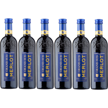 Grand sud rand Sud Merlot 6 x 250 ml bij Jumbo