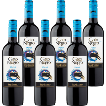 Gato negro ato Negro Merlot 6 x 750 ml bij Jumbo