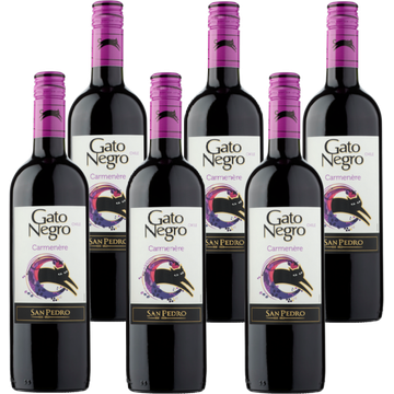Gato negro ato Negro Carmenere 6 x 750 ml bij Jumbo