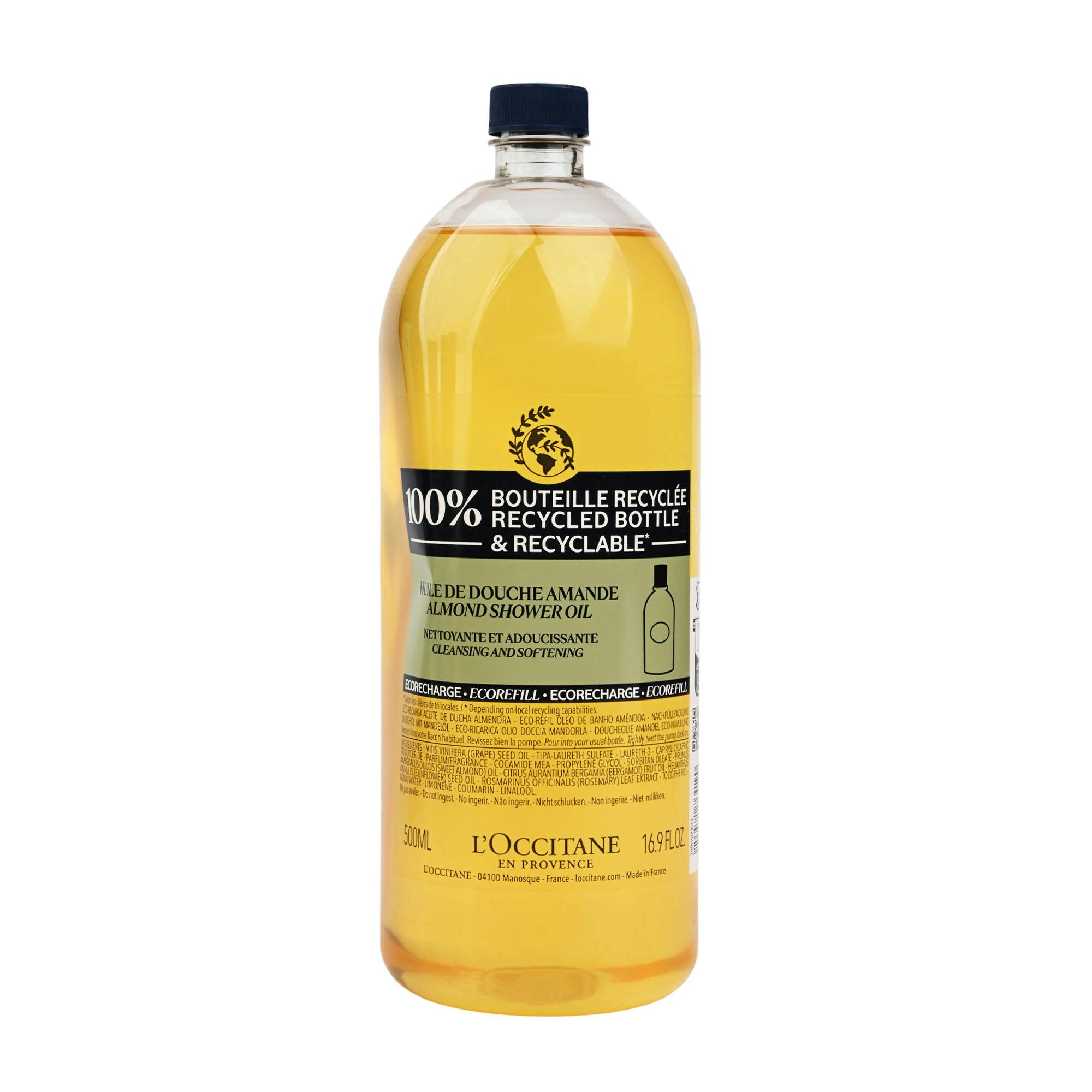 L'Occitane Almond Shower Oil Refill 500 ml