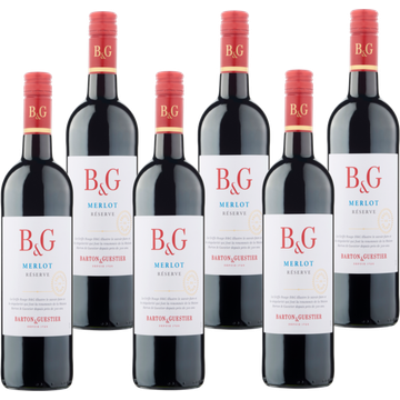 Barton&Guestier arton & Guestier - Reserve - Merlot 6 x 750 ml bij Jumbo