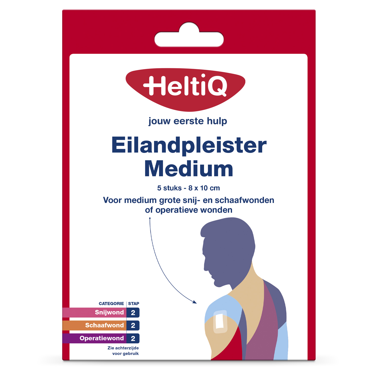 HeltiQ Eilandpleister Medium