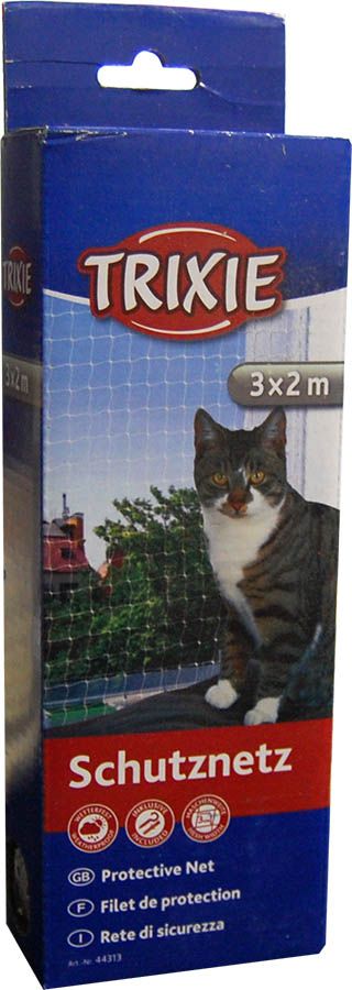 TRIXIE Katten beschermingsnetten transparant 3 x 2 meter