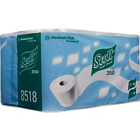 Kimberly Clark Toiletpapier SCOTT 350, 3-laags, 350 vellen per rol, 36 rollen