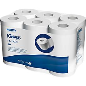 Kimberly Clark Toiletpapier Kleenex, 3-laags, 350 vellen per rol, 36 rollen