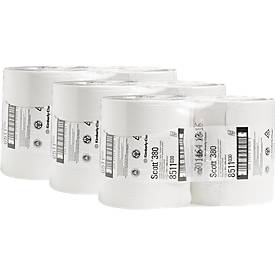 Scott Toilet papier Jumbo , 2-laags, B 90 mm x 380 m, 6 rollen