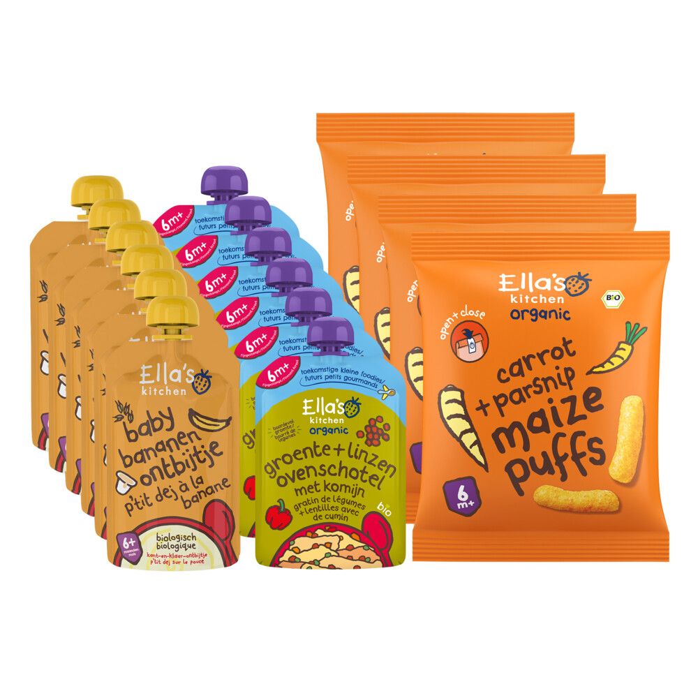 Ella's Kitchen 16 stuks 6+ Dag Pakket