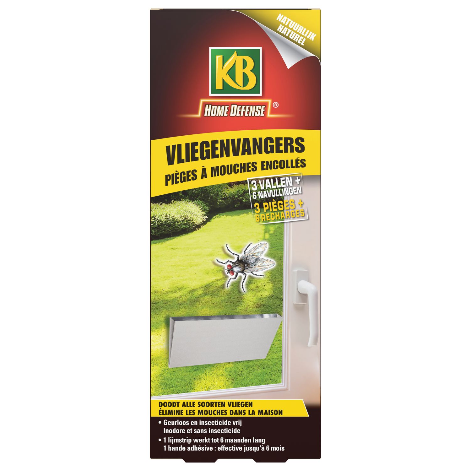 KB Vliegenvangers 3 Stuks
