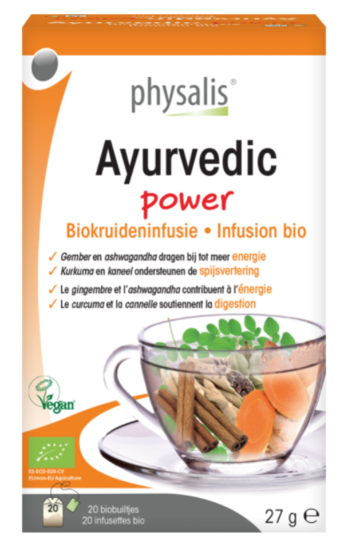 Physalis Ayurvedic power biokruideninfusie 20zk