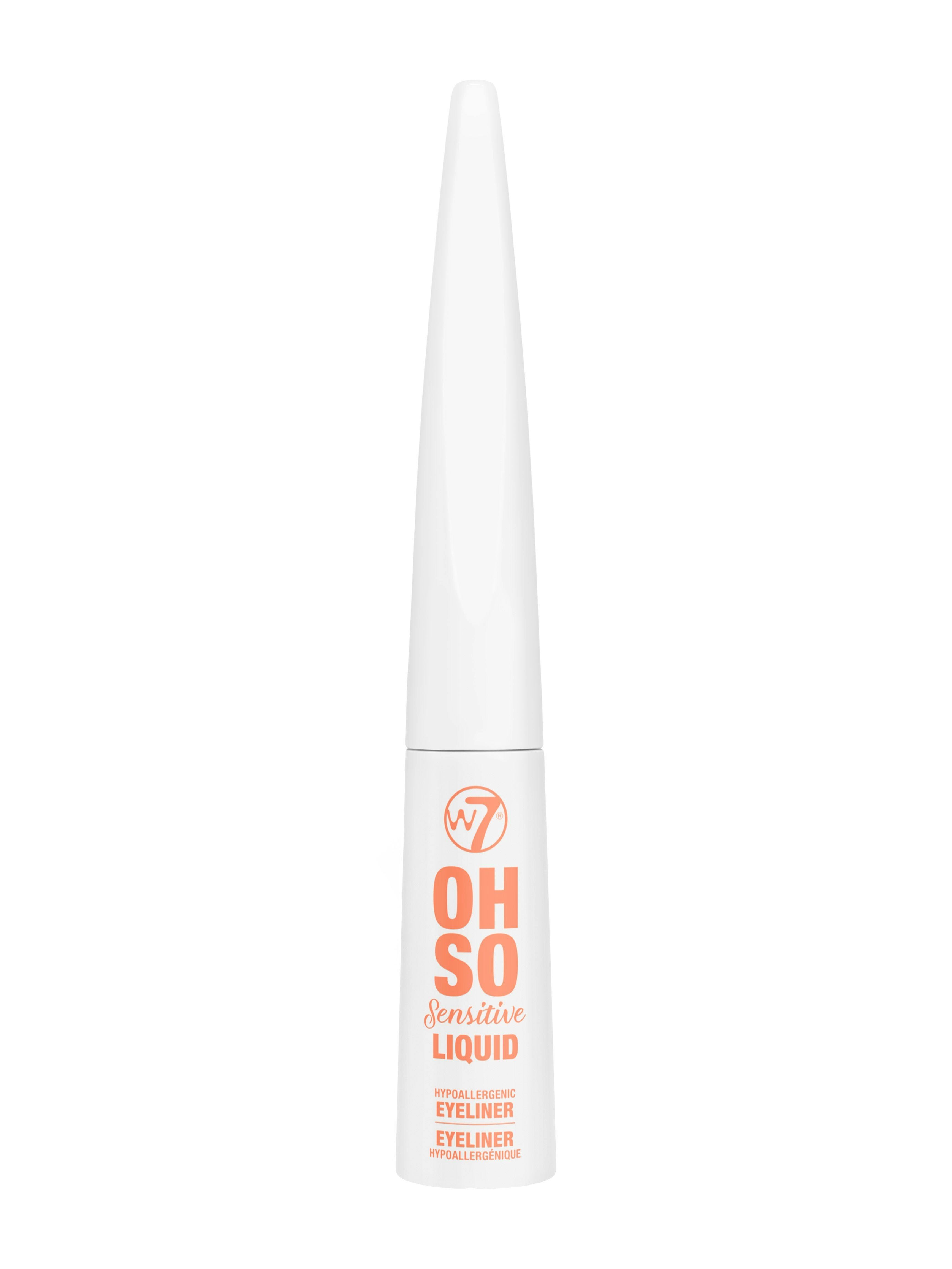 W7 Oh So Sensitive Liquid Black Eyeliner 1 st