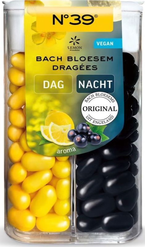 Lemonpharma bach Bloesem dragées nr. 39 dag & nacht 44 Gram