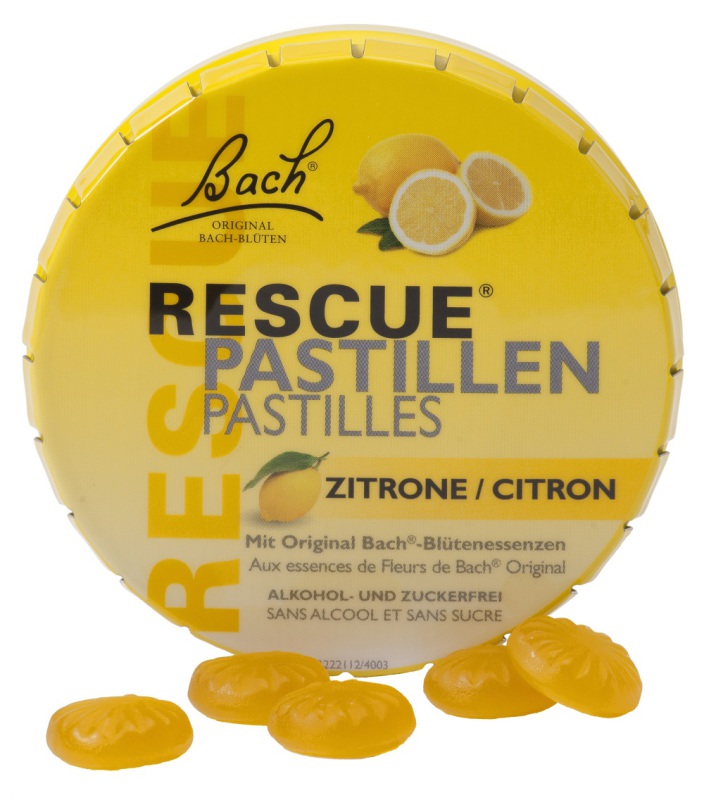 Bach Rescue pastilles citroen 50g