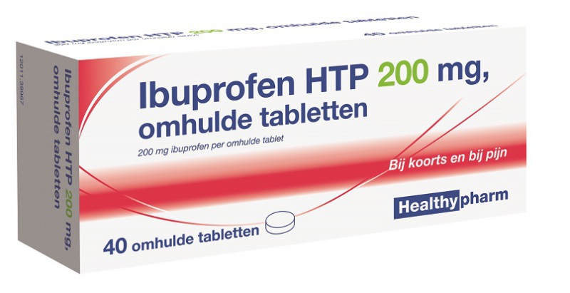Healthypharm Ibuprofen 200mg 40 tabletten