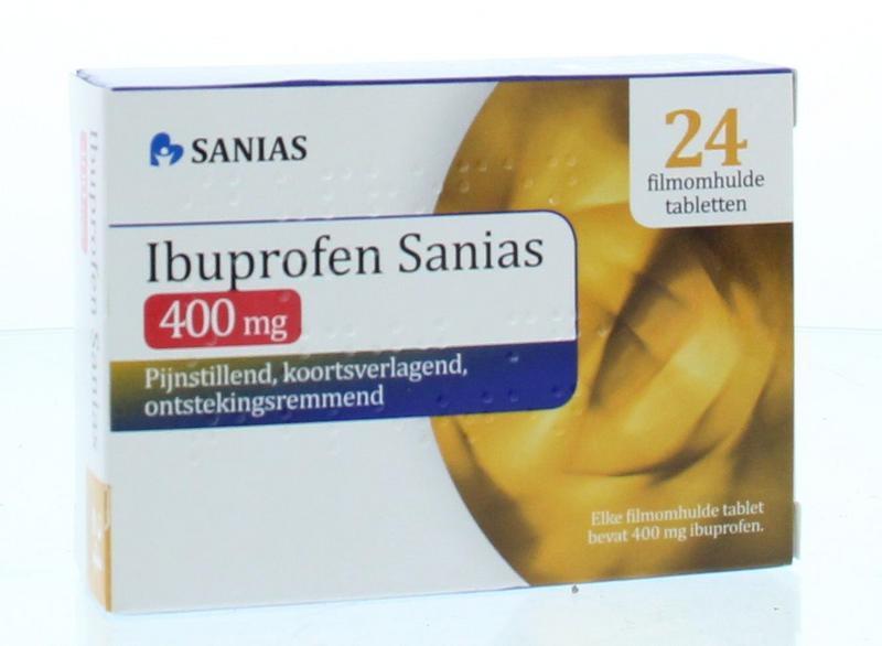 Sanias Ibuprofen 400mg 24 tabletten