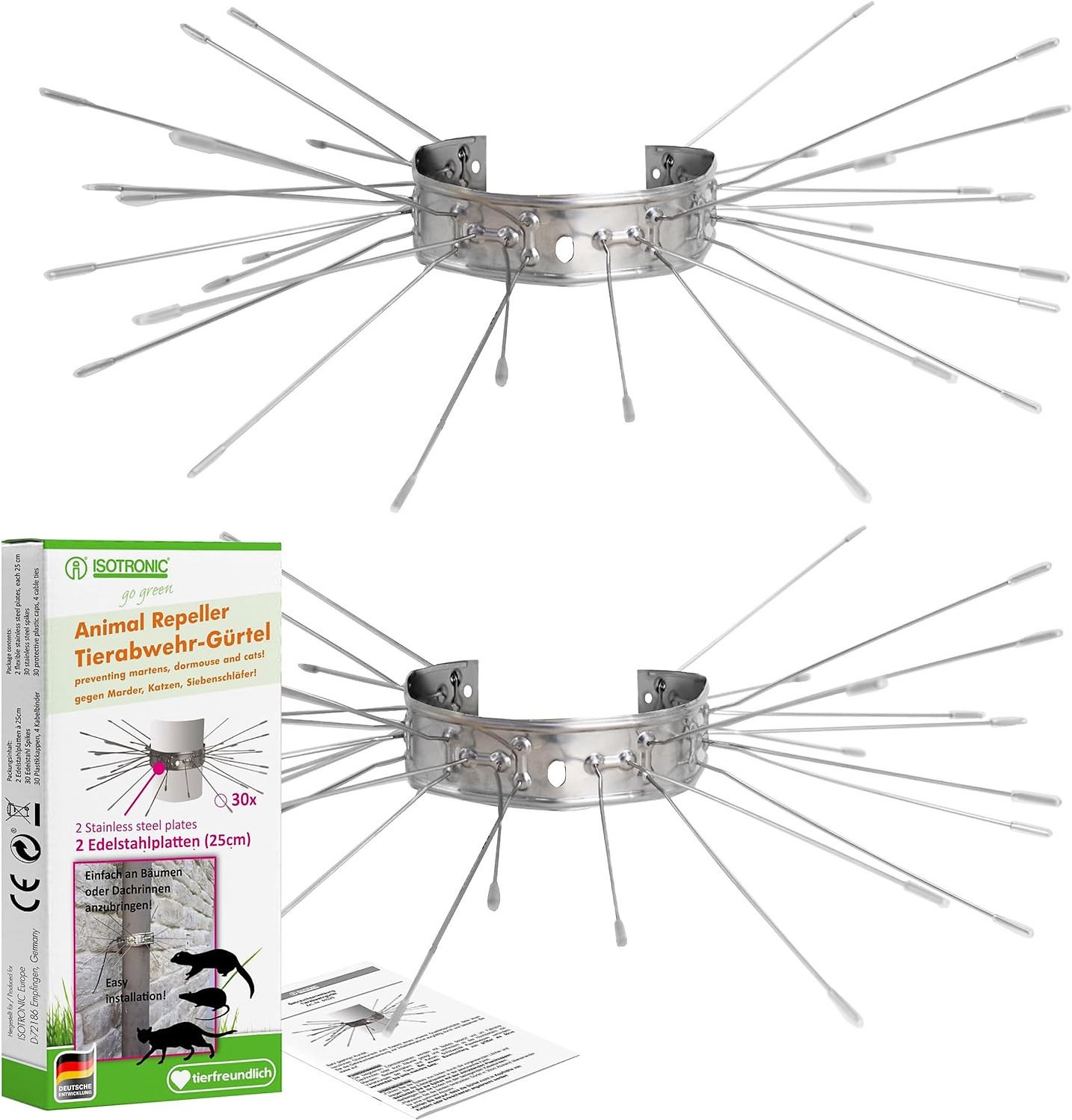 Isotronic Marter- en Katten Afweergordel | RVS