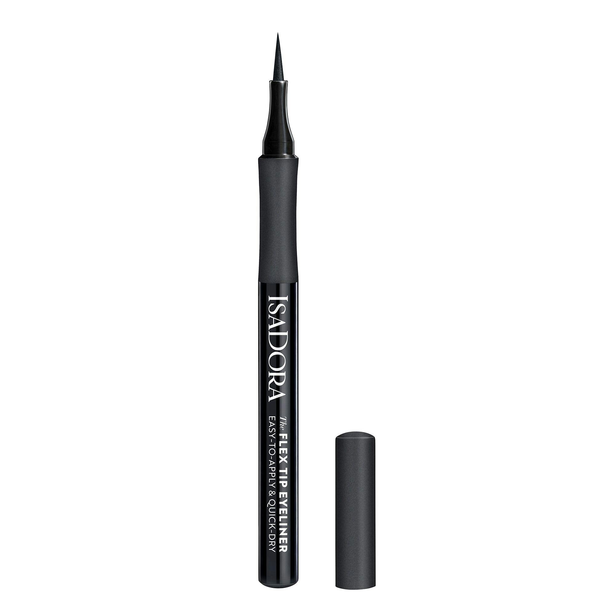 IsaDora Flex Tip Eyeliner 81 Matt Black 1 ml