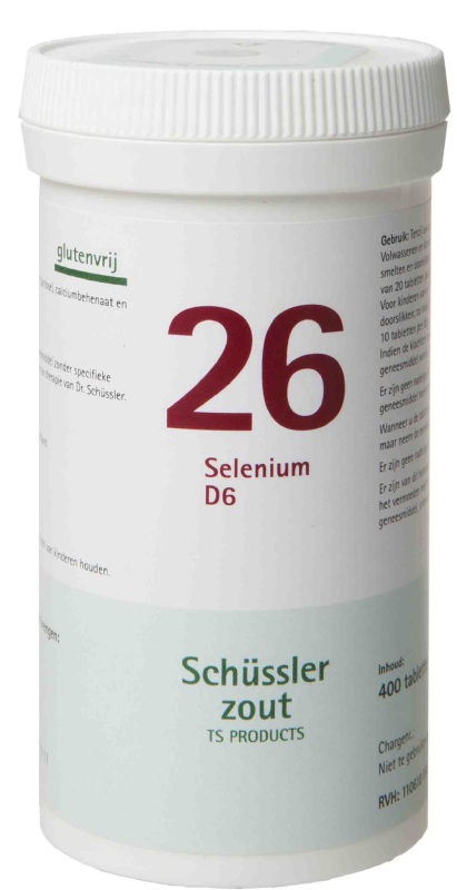 Pfluger Schussler celzout 26 selenium d6 400tab