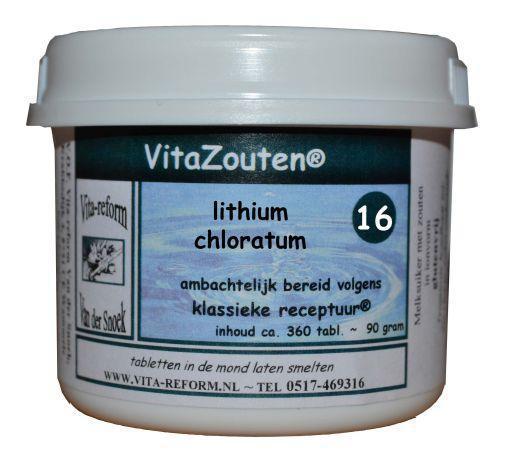 Vita Reform Lithium chloratum vitazout nr. 16 360tab