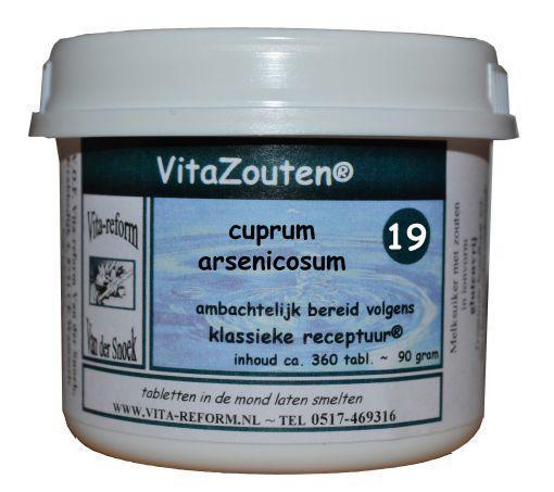 Vita Reform Cuprum arsenicosum vitazout nr. 19 360 Tabletten