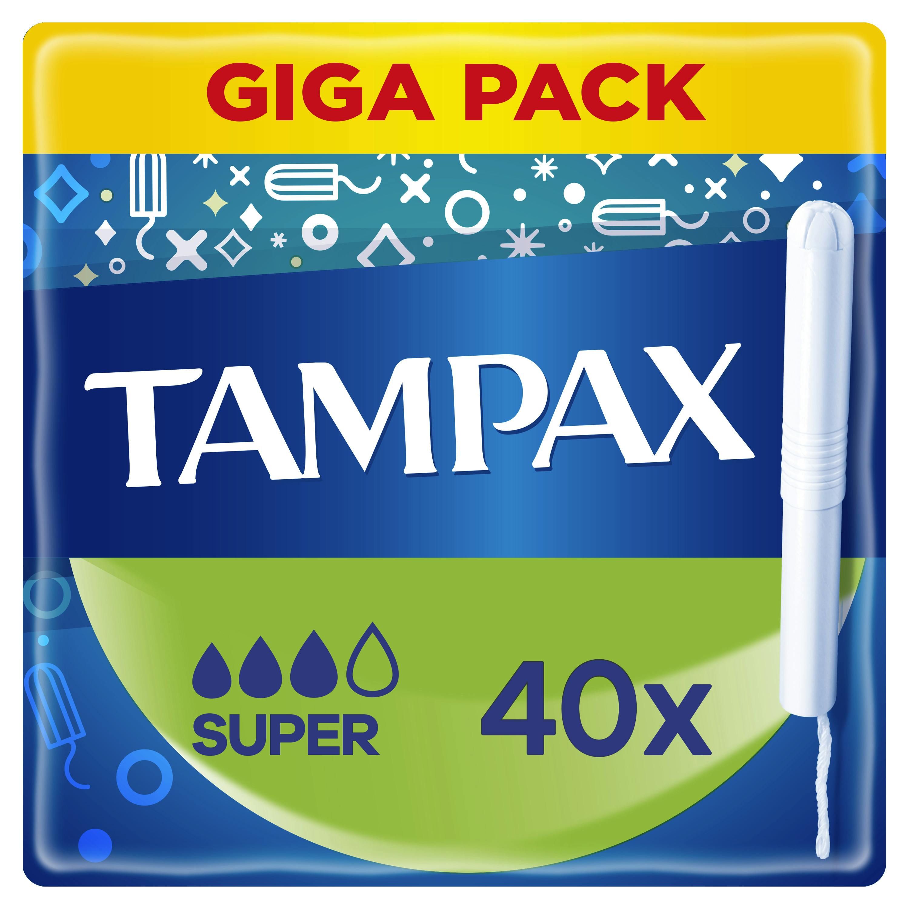 Tampax Blauw Super 40 st