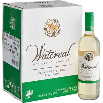 Waterval aterval Sauvignon Blanc Semillon 6 x 750 ml bij Jumbo
