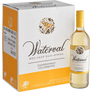 Waterval aterval Chardonnay Colombard 6 x 750 ml bij Jumbo