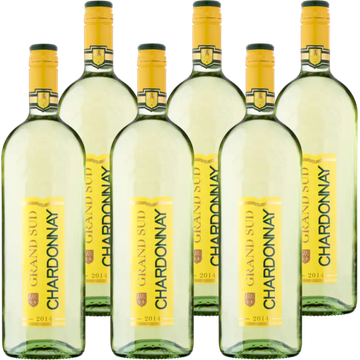 Grand sud rand Sud - Chardonnay 6 x 1 L bij Jumbo