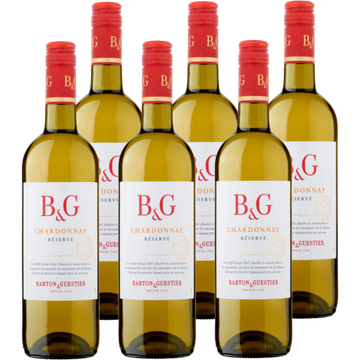 Barton&Guestier arton & Guestier - Reserve - Chardonnay 6 x 750 ml bij Jumbo