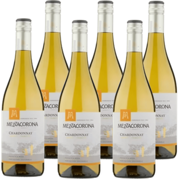 Mezzacorona ezzacorona Chardonnay 6 x 750 ML zonder doos bij Jumbo