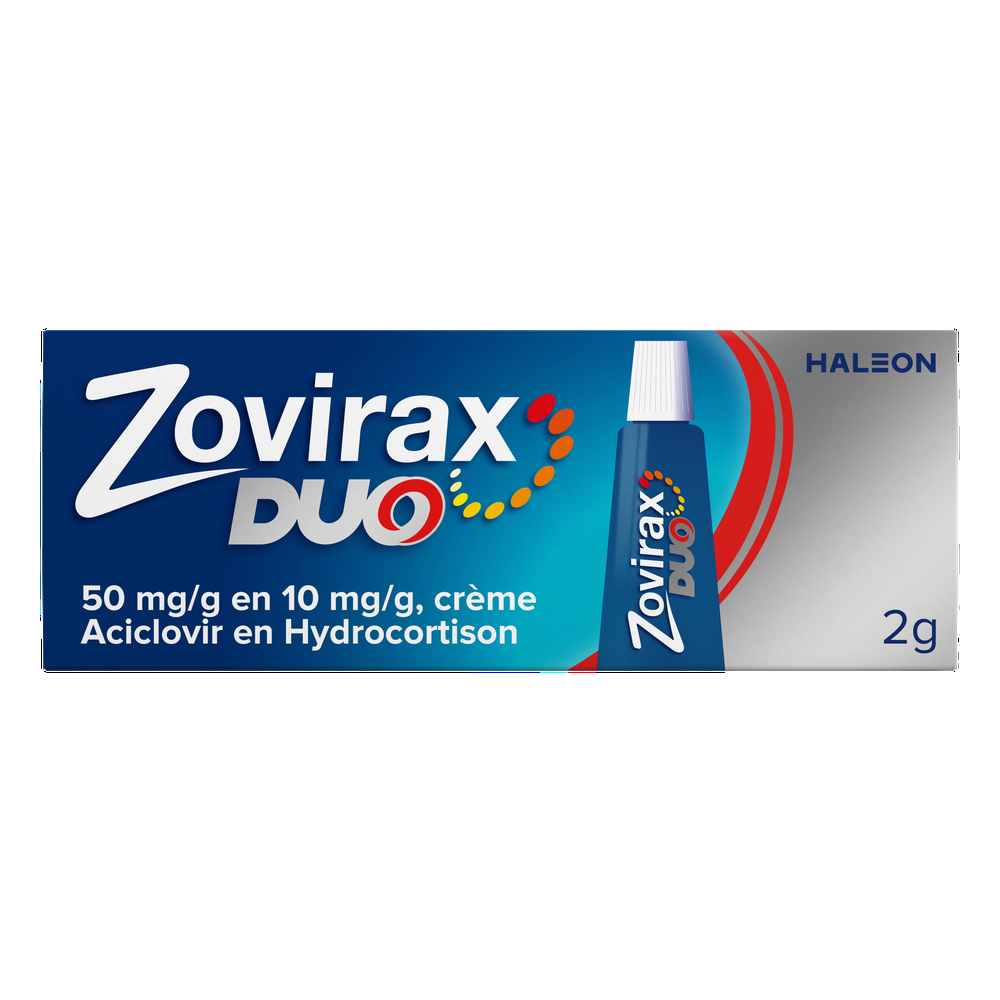 Zovirax Koortslipcrème Duo