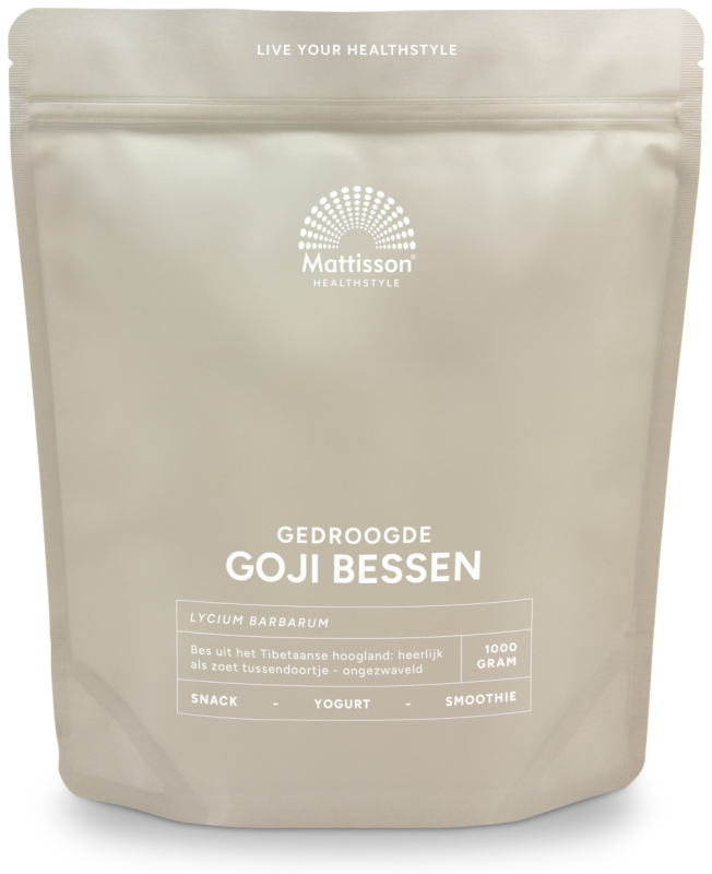 Mattisson Bessen goji gedroogd 1000G