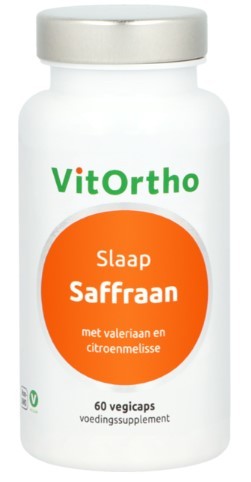 Vitortho Safraan slaap 60 Vegetarische capsules