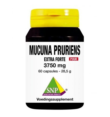 SNP Mucuna pruriens extra forte 3750 mg puur 60 capsules