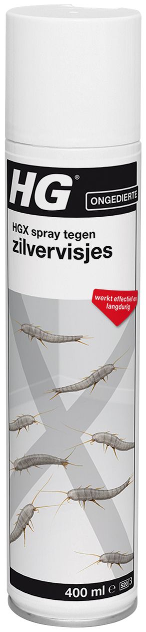 HG X Spray Tegen Zilvervisjes